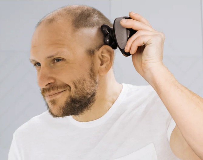 Freebird shaver stretch marketing, do not try this at home